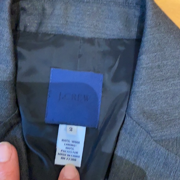 JCrew 100% wool blazer size 2 - Picture 2 of 4